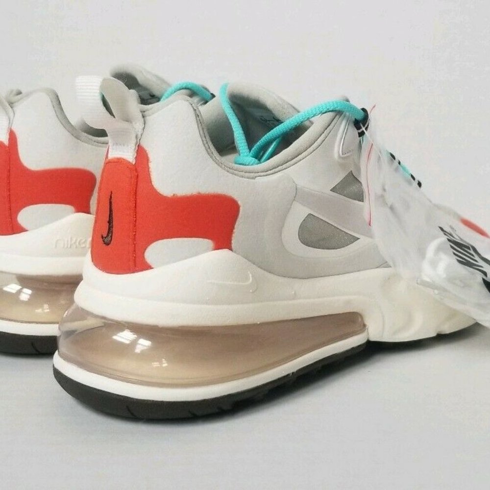 Nike Air Max 270 React AO4971 200 Light Beige Chal - Picture 4 of 8